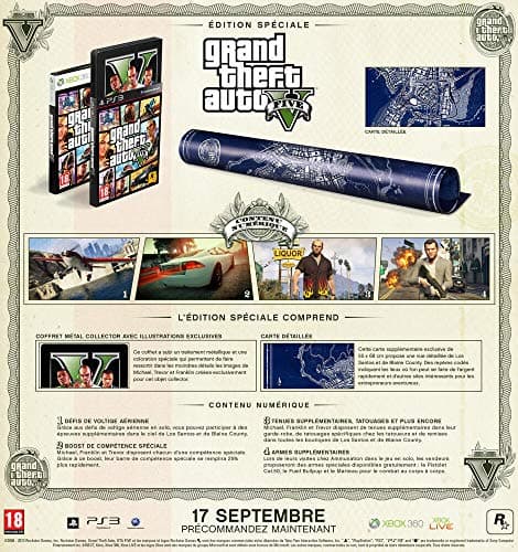 Image of Grand Theft Auto V (5) Collector Edition GTA Sony PS3
