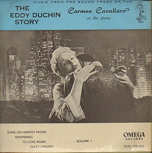 Image of Cavallaro, Carmen Eddy Duchin Story Part 1 EP Brunswick OE9270 VG-/EX- 1950s picture sleeve, record is VG-, sleeve is EX-