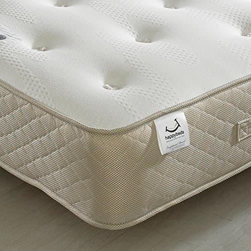 Image of Orthopaedic 1000 Pocket Sprung, Happy Beds Clifton Royale Medium Tension Mattress - 2ft6 Small Single (75 x 190 cm)
