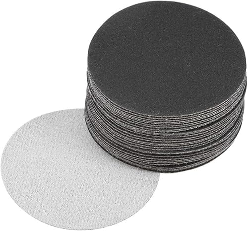 Image of TA-VIGOR 30Pcs 75mm Wet and Dry Sanding Discs, 320 Grit 3 Inch Hook and Loop Sandpaper Electrostatic Sand Planting Silicon Carbide Sanding Discs