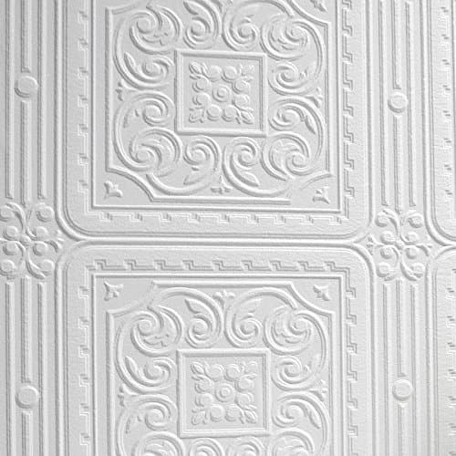 Image of Anaglypta Turner Tile Wallpaper - RD80000