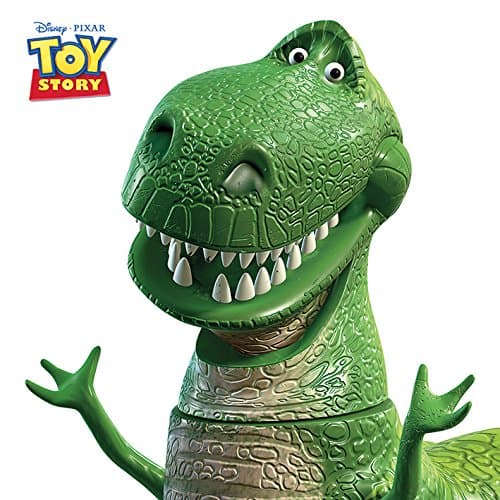 Image of Toy Story "Rex" Canvas Print, Multi-Colour, 40 x 40 cm