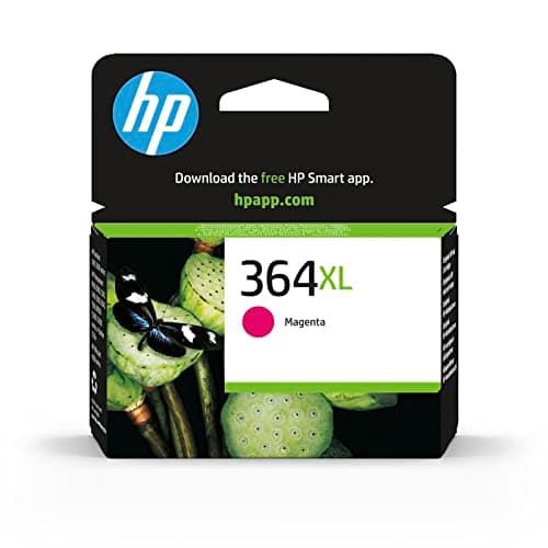 Image of HP CB324EE 364XL High Yield Original Ink Cartridge, Magenta, Single Pack