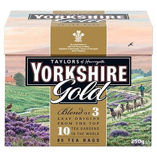 Image of Taylors of Harrogate Yorkshire Gold Tea Bags 80 per pack - Pack of 2
