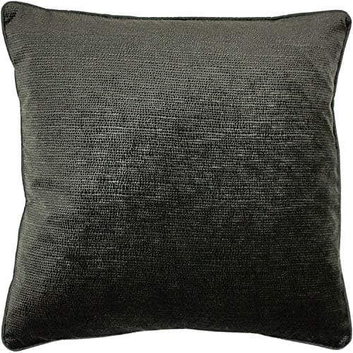 Image of Paoletti Stella Cushion Cover, Black, 45 x 45cm