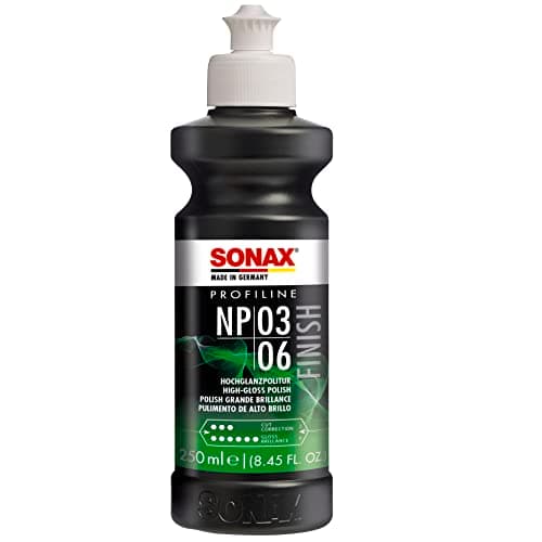 Image of SONAX PROFILINE NP 03-06 (250 ml) - ideal polish for hologram-free finish with brilliant colour depth. Polishes slightly weathered or pre-polished paint surfaces | Item No.02081410