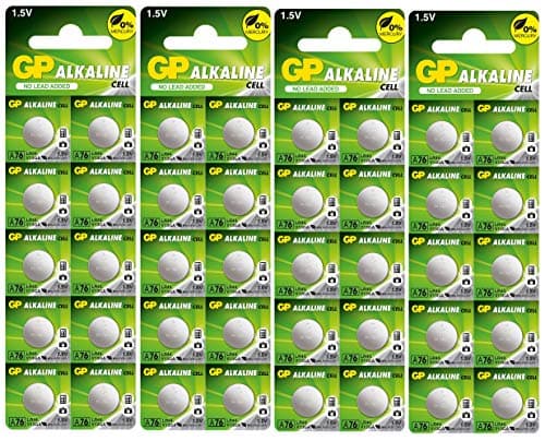 Image of LR44 40-Pack of GP Batteries LR44 Button cell batteries Also known as AG13 / A76 suitable for Toys Calculators/Tv Remotes/Watches etc