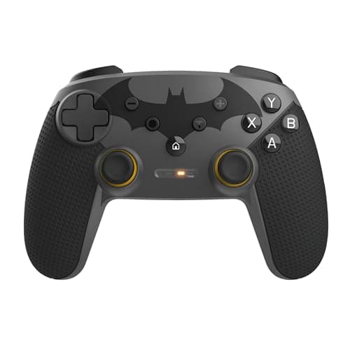 Image of GXTrust 542BM Muta Batman Licensed Wireless Controller, 75% Recycled Materials, Bluetooth / 2.4GHz / USB, Rechargeable Battery, Nintendo Switch Controller, Gamepad for PC, Console, iOS, Windows