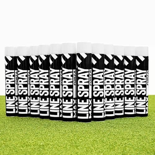 Image of FORZA Line Spray MAX [WHITE] 750ml Spray Paint (Pack of 1, 6, or 12) | Brighter Lines & Longer Lasting Cans! Quick Dry Aerosol Spray – for ANY line marking on Roads or Grass!