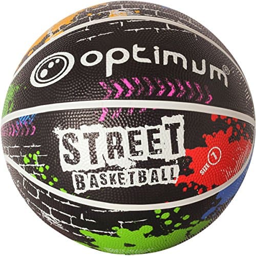 Image of Optimum Basketball Balls - Durable Korean Rubber, All-Weather Grip, Regulation Weight, Versatile for Indoor/Outdoor Play, Enhanced Control & Precision for Youth & Adults