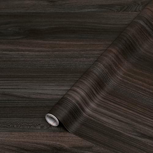 Image of d-c-fix vinyl wrap Sangallo lava wood effect 67,5 cm x 2 m - sticky back plastic roll for furniture, kitchen & cupboards - contact paper sticker self adhesive film