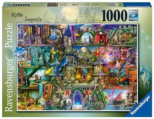 Image of Ravensburger Aimee Stewart Myths & Legends 1000 Piece Jigsaw Puzzle for Adults and Kids Age 12 and Up