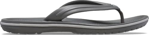 Image of Crocs Unisex Crocband Flip Flip Flops, Slate Grey Smoke, 9 UK Men/ 10 UK Women