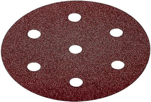 Image of Festool 499080 Sanding Discs STF D90/6 P100 RU2/50, Brown