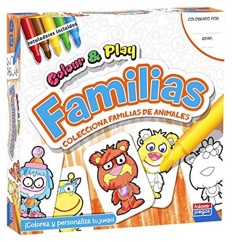 Image of Falomir Colour & Play Families Board game Multicolour (1
