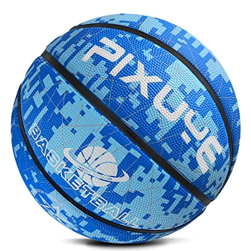 Image of Jicsetk Basketball Size 5 for Children - Mini Indoor Outdoor Ball, Blue 3