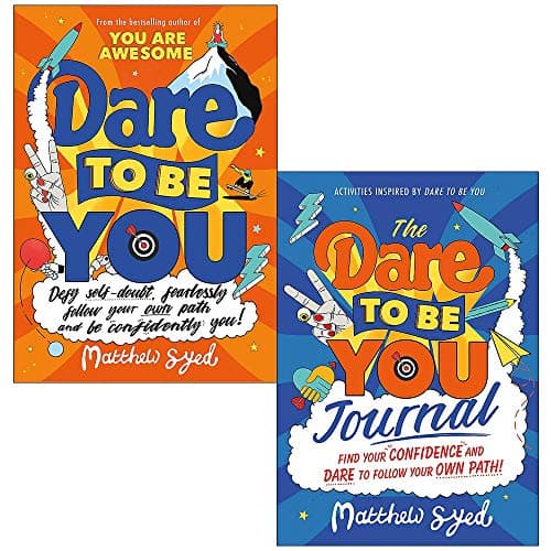 Image of Dare to Be You & The Dare to Be You Journal By Matthew Syed Collection 2 Books Set