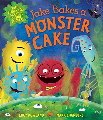 Image of Jake Bakes a Monster Cake: A disgustingly funny Halloween story!
