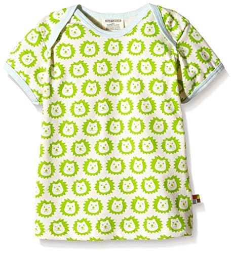 Image of loud + proud Unisex Baby T-Shirt, Green (Lime Li)., 74/80 cm