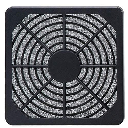 Image of Akasa Washable Fan Filters | Computer Cooler Fan Dust Filter | Case Cover | Dustproof | Fan Guard | Fan Grille | Black | 120mm | GRM120-30