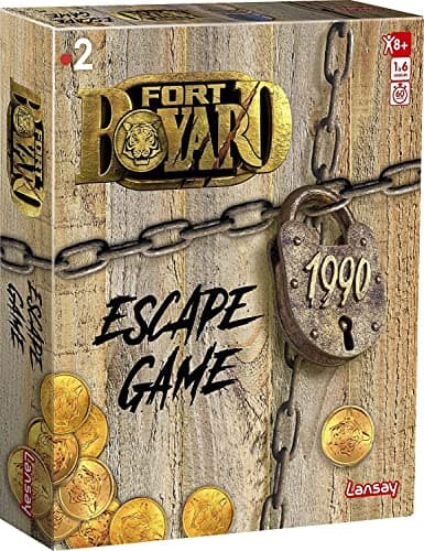 Image of Lansay Fort Boyard Escape Game: 3 Adventures, 1-6 Players, Ages 8+