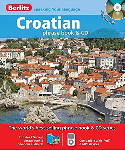 Image of Berlitz: Croatian Phrase Book & CD (Berlitz Phrase Book & CD)