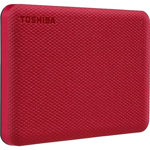 Image of Toshiba Canvio Advance external hard drive 4 TB Red