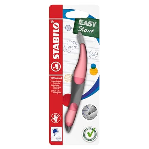 Image of STABILO EASYoriginal Pastel - Ergonomic Rollerball - Right-Handed - Pack of 1 - Pink Blush