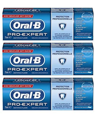 Image of Oral-B Pro – Professional Protection Toothpaste Extra Fresh Mint 75 ml – Pack of 3
