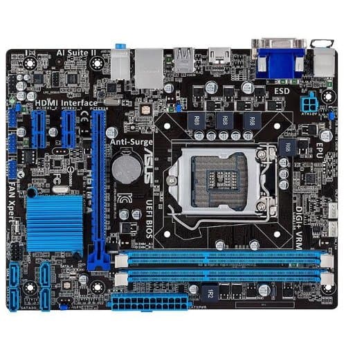 Image of Asus H61M-A Motherboard (Socket LGA 1155, 1x SATA-400)