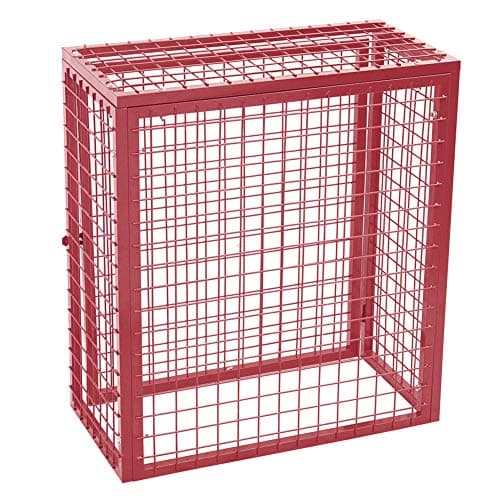 Image of Gas Cylinder Cage Gas Bottle Collapsible Cylinder Bottle Storage Security DIY & Tools Size 80x40x90cm