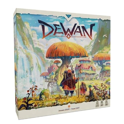 Image of Asmodee | Dewan | Strategic Board Game | Ages 10+ | 2-4 Players | 40+ Minutes Playing Time