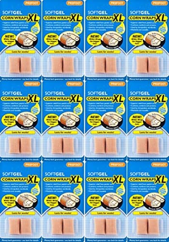 Image of Profoot Soft Gel Corn Wraps XL x 12 Packs