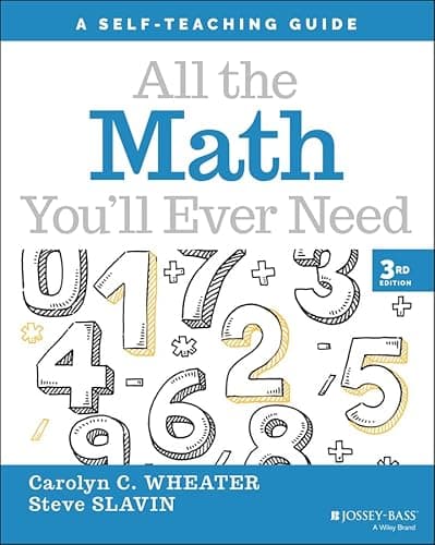 Image of All the Math You'll Ever Need: A Self-Teaching Guide (Wiley Self-Teaching Guides)