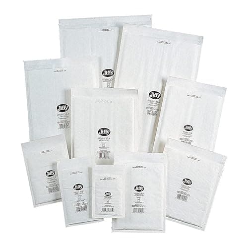 Image of Jiffy Airkraft Bag Bubble-Lined Size 5 Peel and Seal 260x345mm White [Pack of 50]