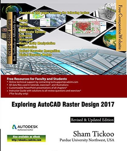 Image of Exploring AutoCAD Raster Design 2017