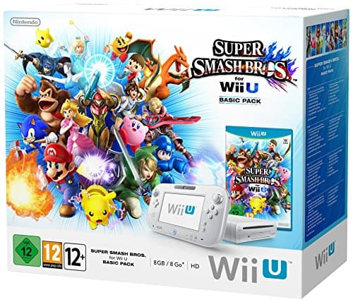 Image of Nintendo Wii U 8GB Basic Pack with Super Smash Bros