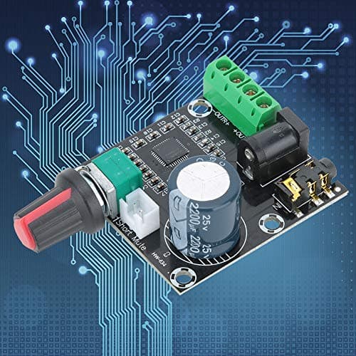 Image of OPPWONG PAM8610 Efficient Digital Audio Amplifier Module for Superior Auditory Enjoyment, 15W+15W Dual Channel Power Amplifier Board for MP3/MP4, DC 12V