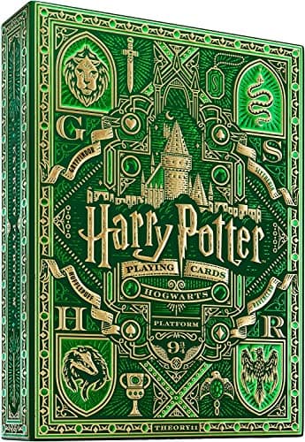Image of Murphy's Magic Supplies, Inc. Harry Potter (Green-Slytherin) Playing Cards by theory11,71537