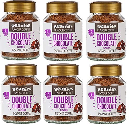 Image of Beanies Double Chocolate Flavour Instant Coffee 50g, 6 Pack