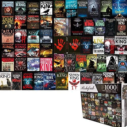 Image of XIECCX Jigsaw Puzzles for Adults 1000 Piece High Challenging DIY Large Puzzle Educational Toy Funny Family Games Unique Home Decor (Horror fiction)