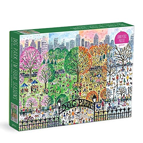 Image of Galison 9780735373099 Dogs Jigsaw Puzzle, Multicoloured, 1000