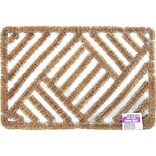 Image of BARGAINS-GALORE NEW COIR WIRE DOOR MAT HOME PORCH ENTRANCE OUTDOOR BOOT SHOE CLEANING SCRAPER