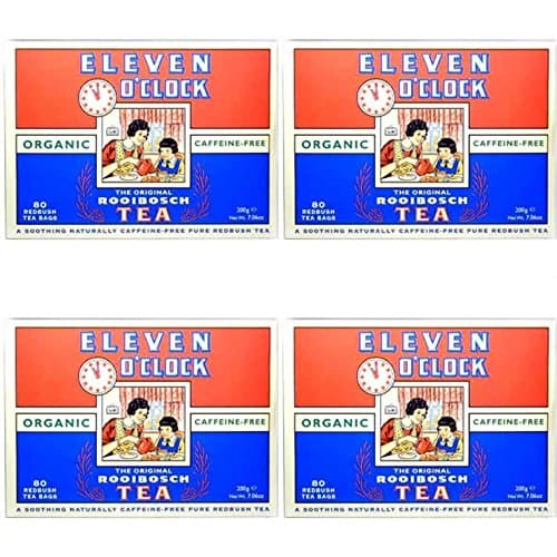 Image of (4 PACK) - Eleven O'clock - Org Rooibosch Tea | 80 Bag | 4 PACK BUNDLE