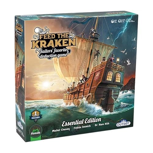 Image of Outset Media Feed The Kraken - A Sailor's Favourite Deduction Game - for 5 to 11 Players Ages 12 and up