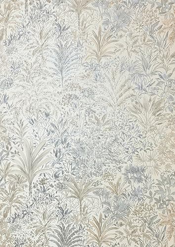 Image of Vymura M95678 Capri Palm Landscape Italian Heavyweight Vinyl Wallpaper, Natural/Grey
