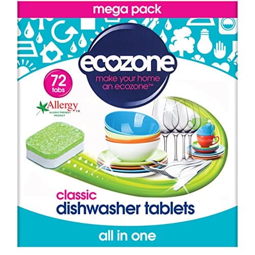 Image of Ecozone | Dishwasher Tablets Classic 72 | 2 x 72 tabs