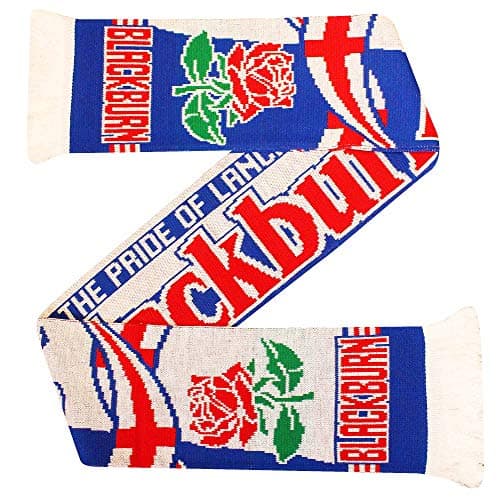 Image of Blackburn Rovers Football Fans Scarf (100% Acrylic)