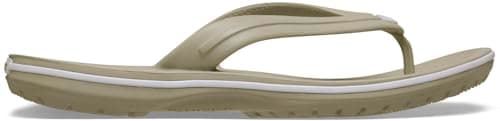 Image of Crocs Unisex Adult, Crocband Flip, Meteor, 9 UK Men/ 10 UK Women