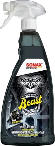 Image of SONAX Wheel Cleaner Beast (1 Litre) Beast Wheel Cleaner leaves no chance for dirt — the powerful wheel rim cleaner for beastly dirt | Item-No. 04333000-544
